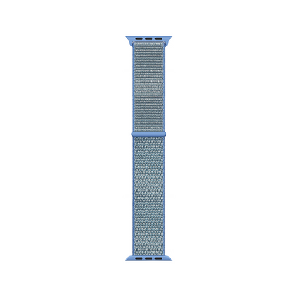 Apple Watch 38mm Kordon Band-03 Serisi Hasır Strap Kayış Tahoc Blue