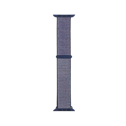 Apple Watch 38mm Kordon Band-03 Serisi Hasır Strap Kayış Fidnight Blue