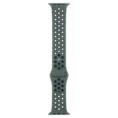 Apple Watch 38mm Kordon Yeni Seri 2023 KRD-02 Silikon Strap Kayış Siyah