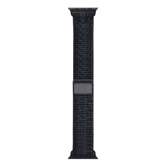 Apple Watch 38mm KRD-91 Hasır Kordon Strap Kayış Siyah