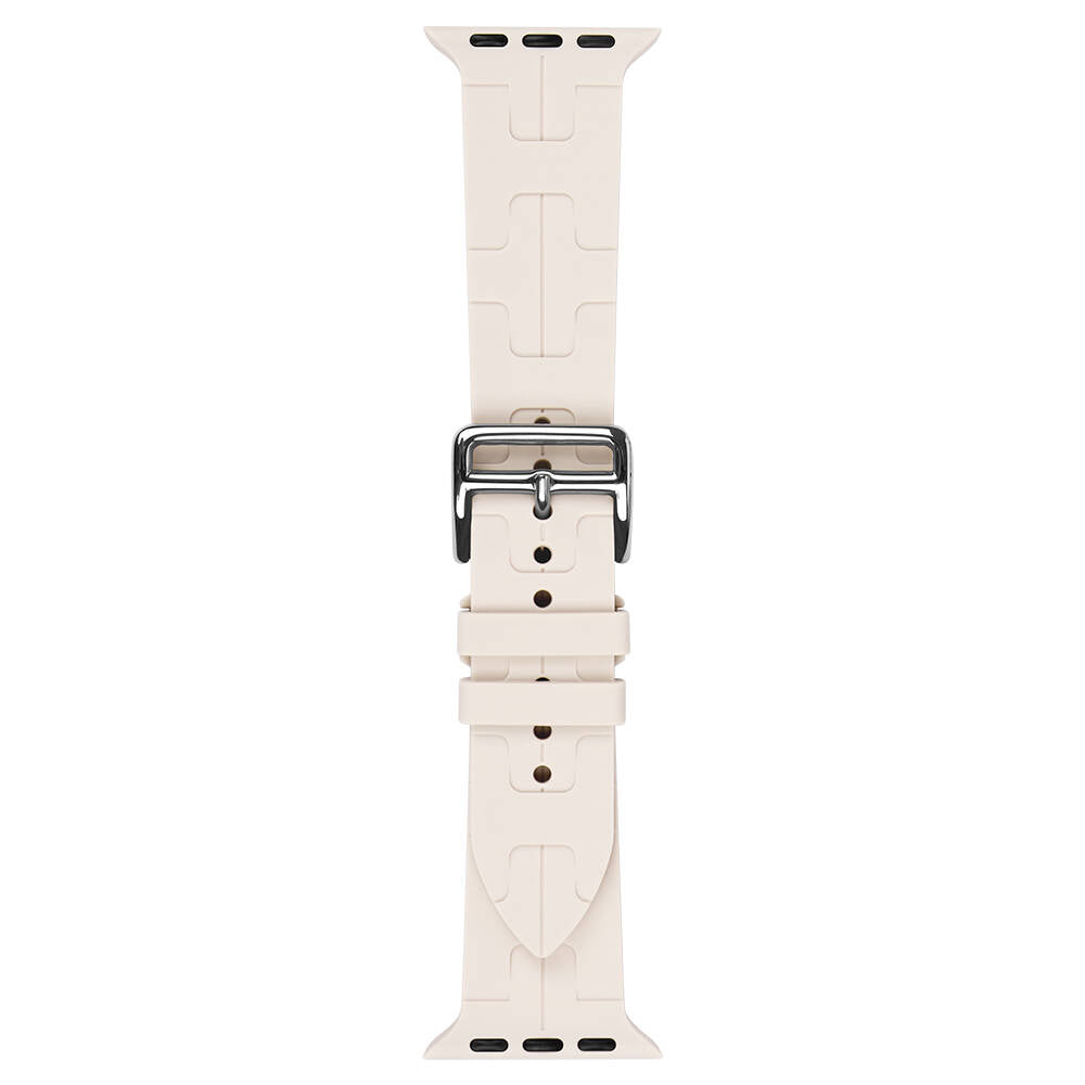Apple Watch 38mm KRD-92 Silikon Kordon Starlight