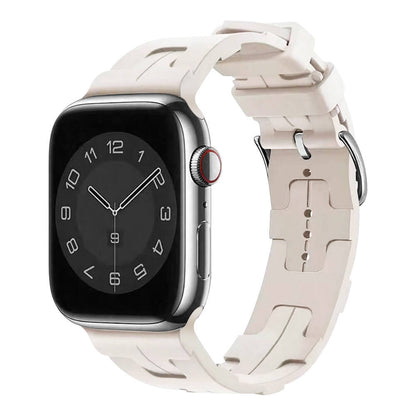 Apple Watch 38mm KRD-92 Silikon Kordon Starlight