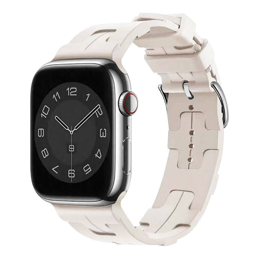 Apple Watch 38mm KRD-92 Silikon Kordon Starlight