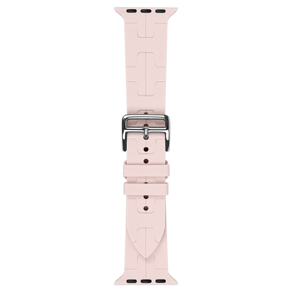 Apple Watch 38mm KRD-92 Silikon Kordon Turuncu