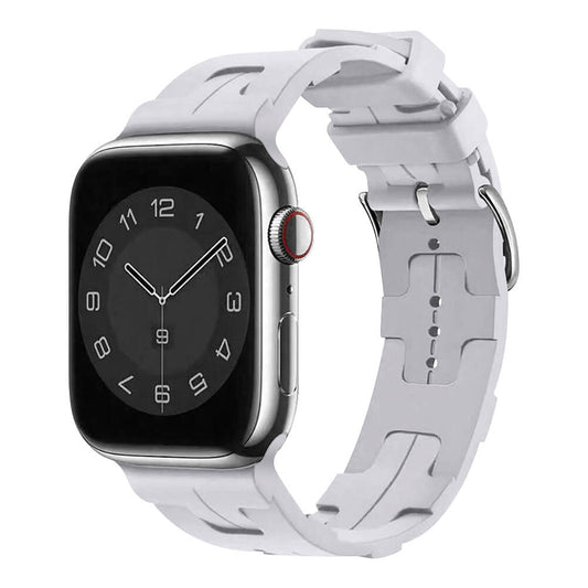 Apple Watch 38mm KRD-92 Silikon Kordon Mavi Açık