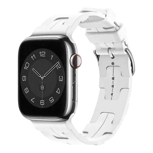 Apple Watch 38mm KRD-92 Silikon Kordon Beyaz