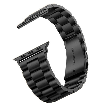 Apple Watch 38mm Zore Band-04 Metal Kordon Siyah