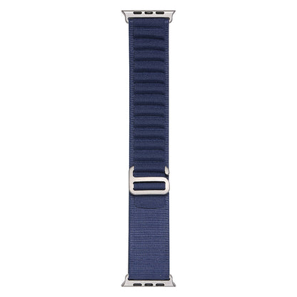 Apple Watch 38mm Zore Band-74 Hasır Kordon Lacivert
