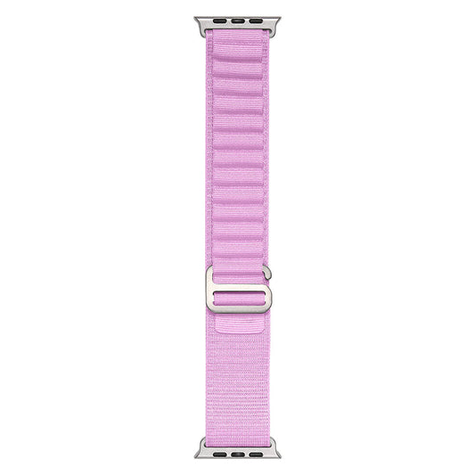Apple Watch 38mm Zore Band-74 Hasır Kordon Lila