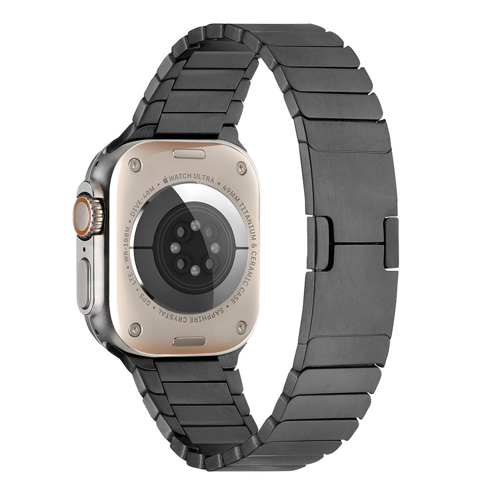 Apple Watch 38mm Zore KRD-82 Metal Kordon Gri