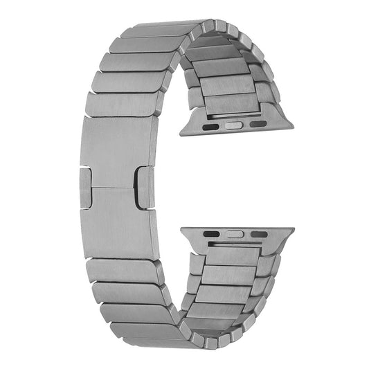 Apple Watch 38mm Zore KRD-82 Metal Kordon Gri