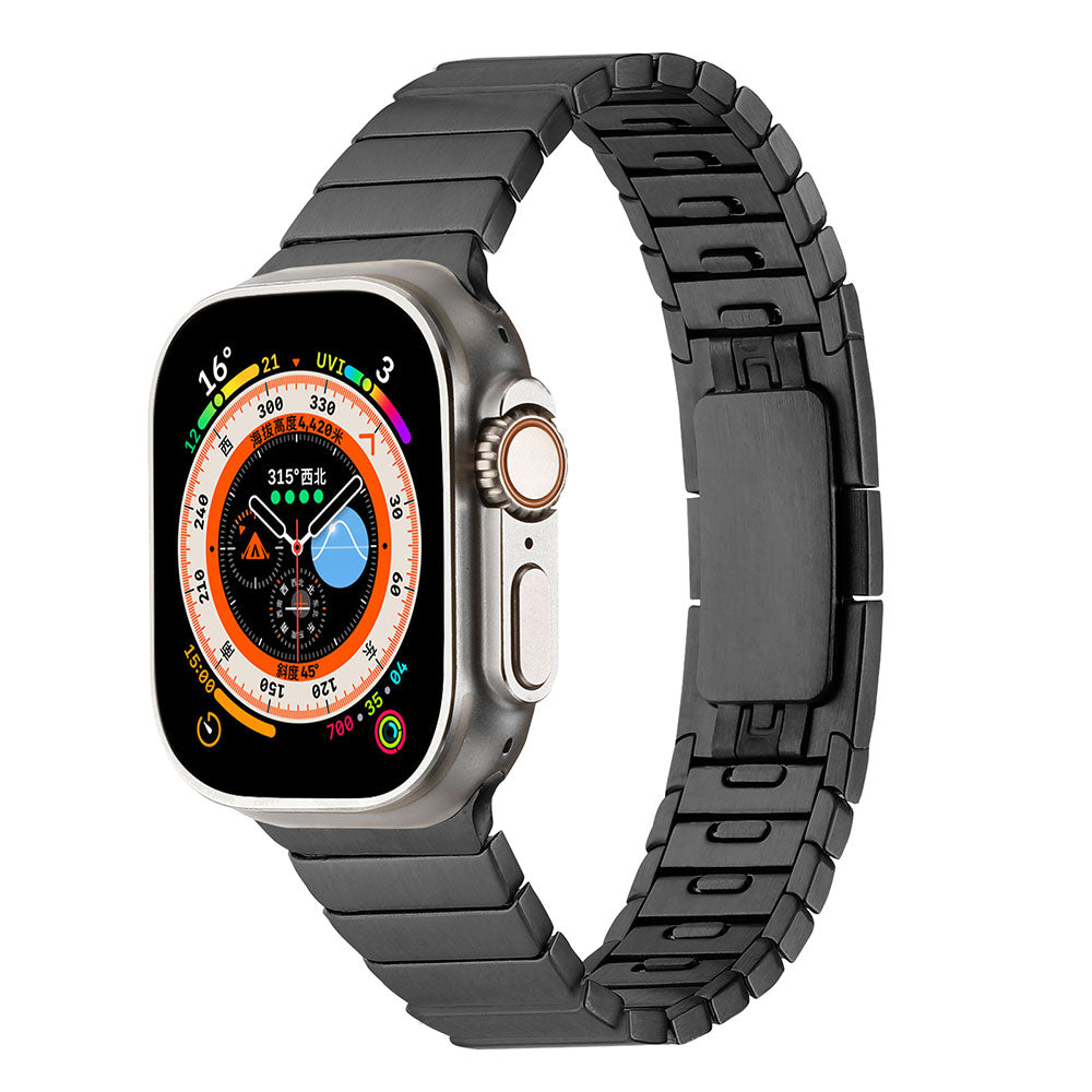 Apple Watch 38mm Zore KRD-82 Metal Kordon Gri