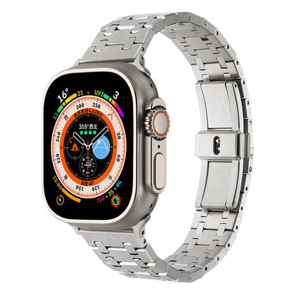 Apple Watch 38mm Zore KRD-83 Metal Kordon Gümüş-Rosegold