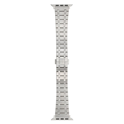 Apple Watch 38mm Zore KRD-83 Metal Kordon Gümüş-Rosegold