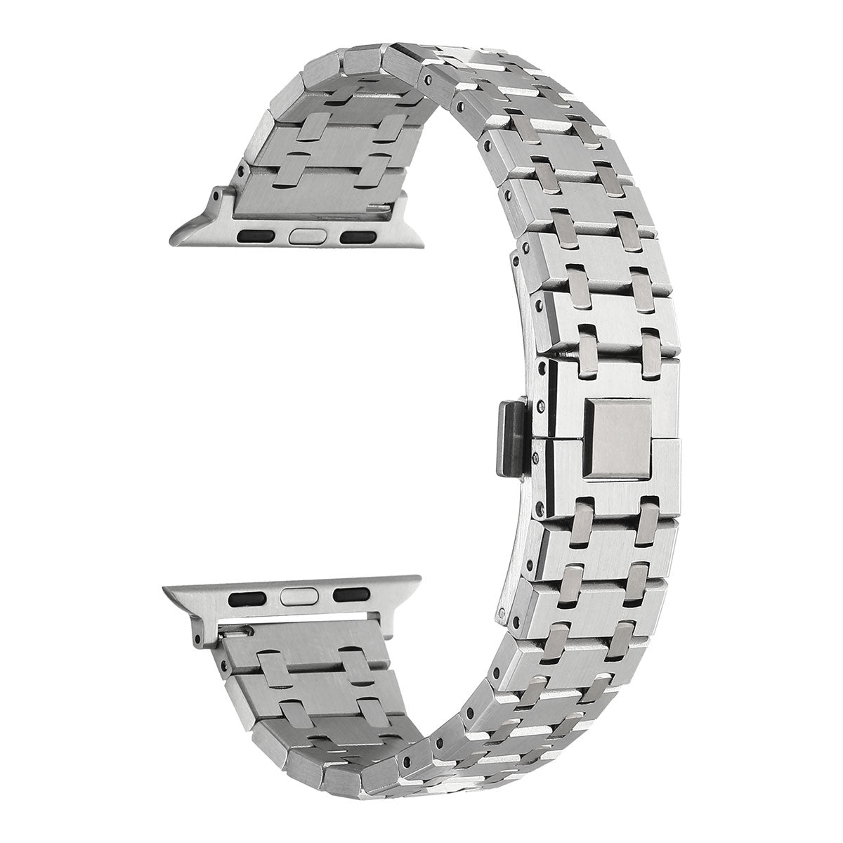 Apple Watch 38mm Zore KRD-83 Metal Kordon Gümüş