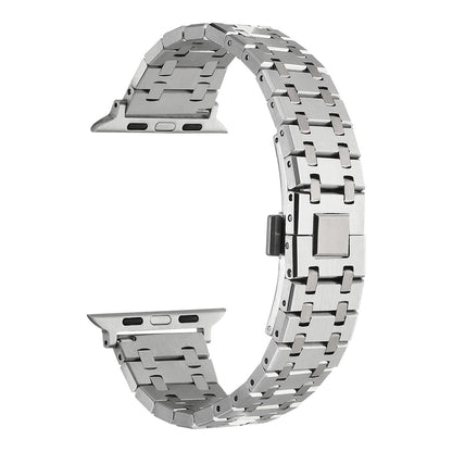 Apple Watch 38mm Zore KRD-83 Metal Kordon Gümüş
