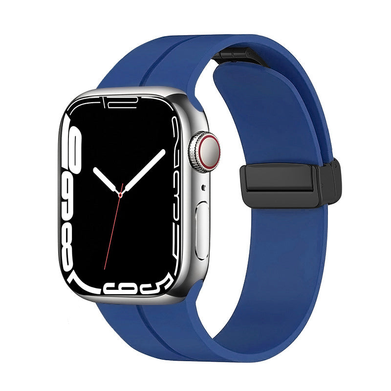 Apple Watch 38mm Zore KRD-84 Silikon Kordon Mavi