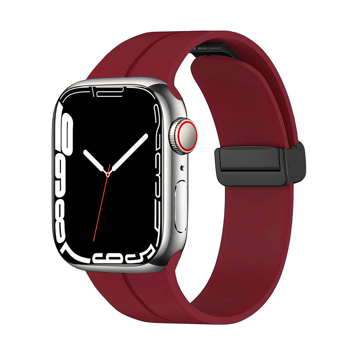 Apple Watch 38mm Zore KRD-84 Silikon Kordon Derin Mor