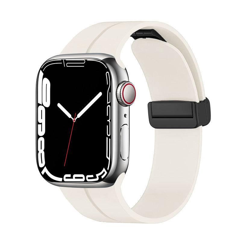 Apple Watch 38mm Zore KRD-84 Silikon Kordon Soft White
