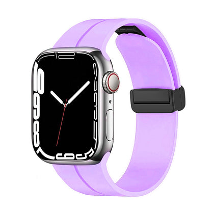 Apple Watch 38mm Zore KRD-84 Silikon Kordon Lila