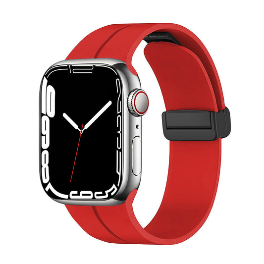 Apple Watch 38mm Zore KRD-84 Silikon Kordon Kırmızı