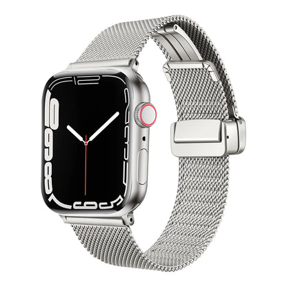 Apple Watch 38mm Zore KRD-85 Metal Kordon Gümüş