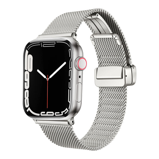 Apple Watch 38mm Zore KRD-85 Metal Kordon Gümüş