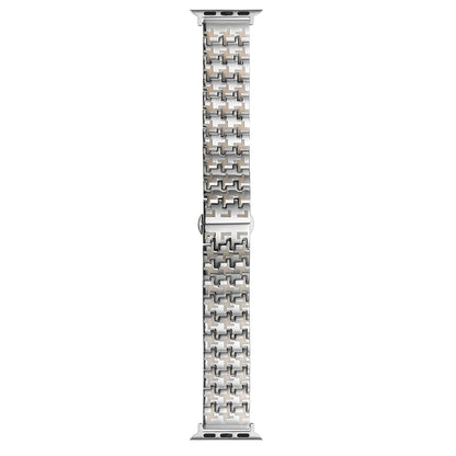 Apple Watch 38mm Zore KRD-86 Metal Kordon Gümüş