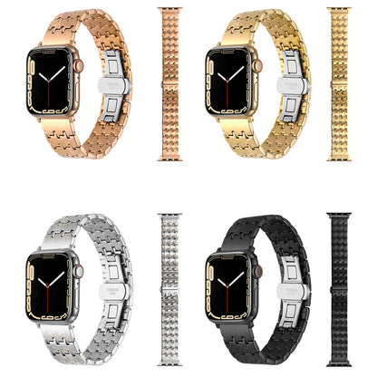 Apple Watch 38mm Zore KRD-86 Metal Kordon Rose Gold