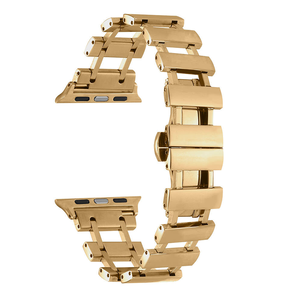 Apple Watch 38mm Zore KRD-96 Metal Kordon Siyah