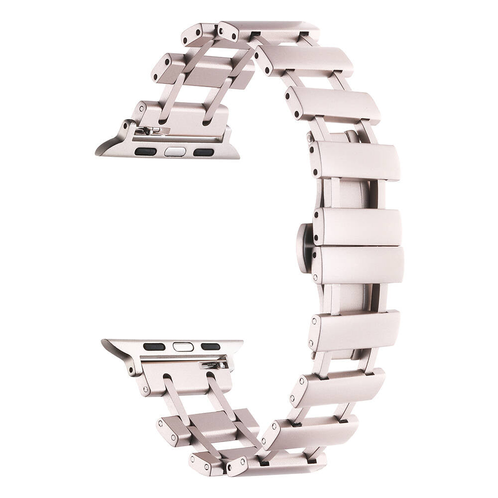 Apple Watch 38mm Zore KRD-96 Metal Kordon Siyah