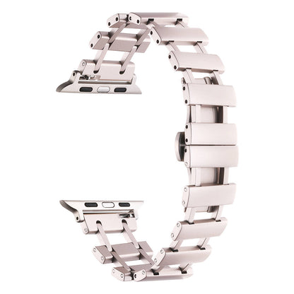 Apple Watch 38mm Zore KRD-96 Metal Kordon Gümüş