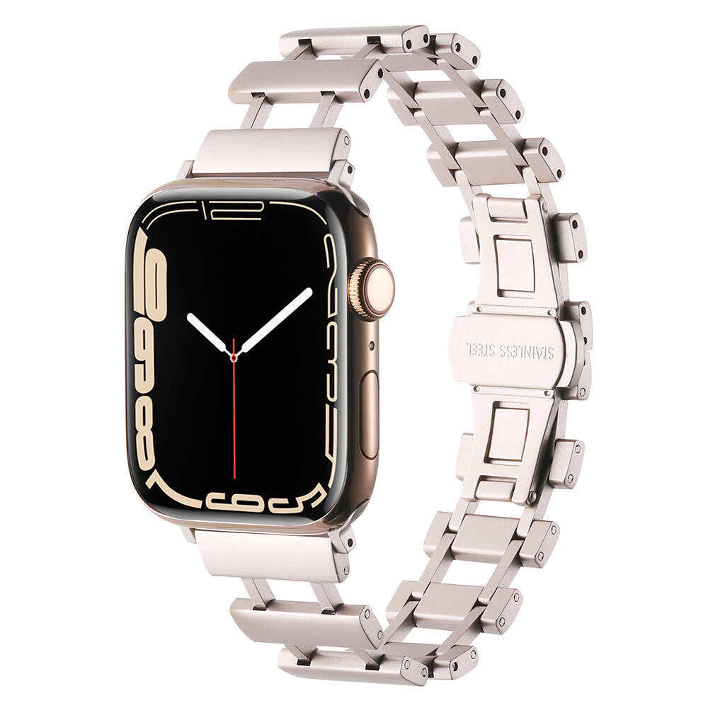 Apple Watch 38mm Zore KRD-96 Metal Kordon Siyah