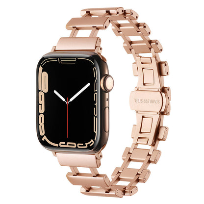 Apple Watch 38mm Zore KRD-96 Metal Kordon Siyah