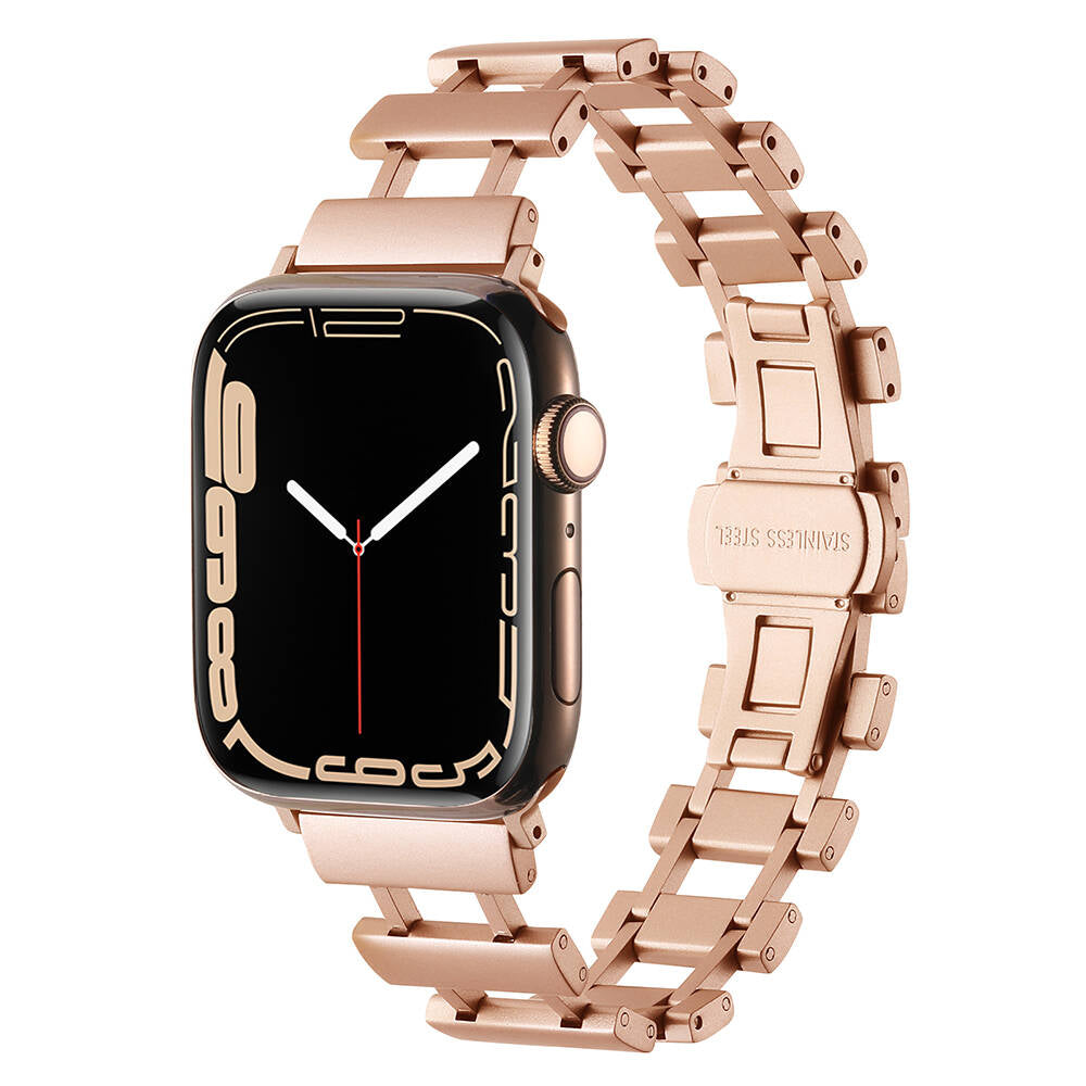 Apple Watch 38mm Zore KRD-96 Metal Kordon Rose Gold