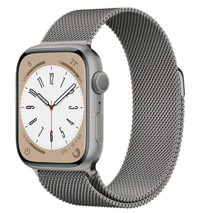 Apple Watch 38mm Zore KRD-98 Metal Kordon Gri