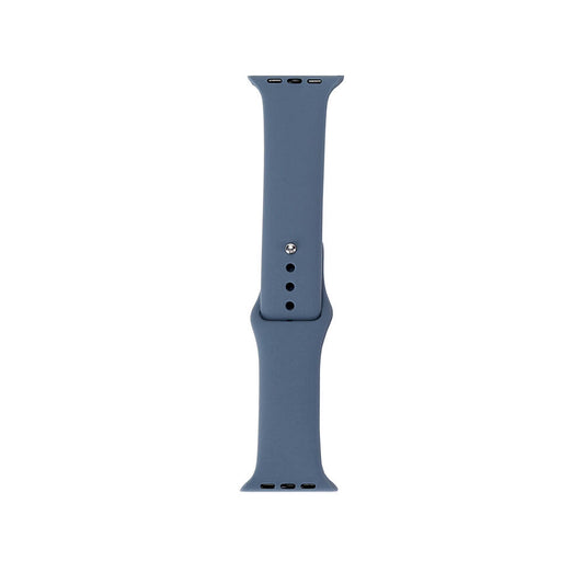 Apple Watch 40mm Band Serisi Klasik Kordon Silikon Strap Kayış Lavendery Gray