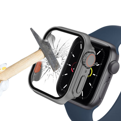 Apple Watch 40mm - Watch Ultra 49mm Kasa Dönüştürücü ve Ekran Koruyucu Zore Watch Gard 26 Gri