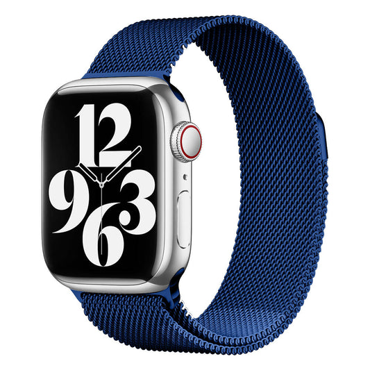 Apple Watch 40mm Zore Band-01 Metal Kordon Mavi