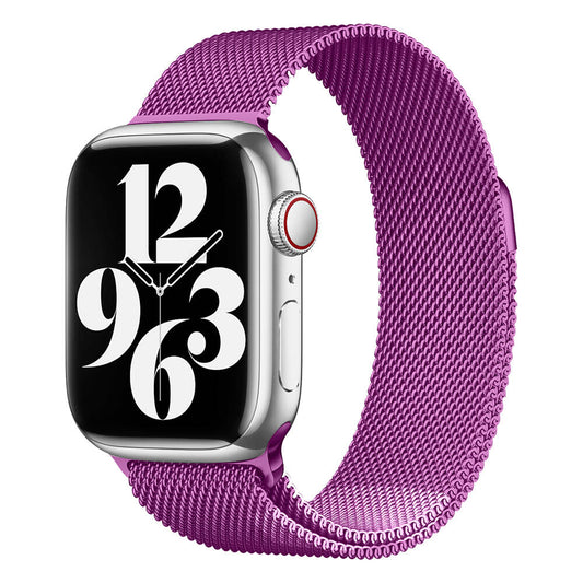 Apple Watch 40mm Zore Band-01 Metal Kordon Mor