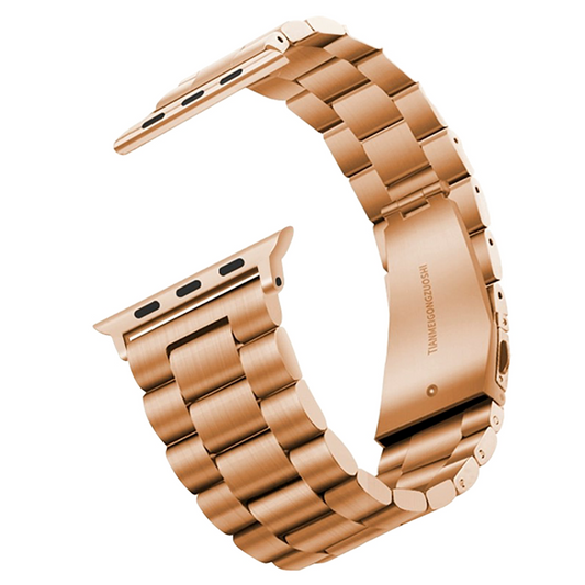 Apple Watch 40mm Zore Band-04 Metal Kordon Rose Gold