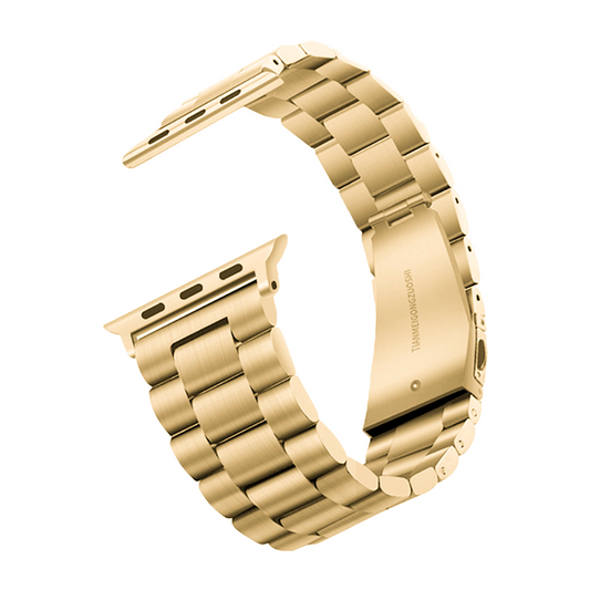 Apple Watch 40mm Zore Band-04 Metal Kordon Gold
