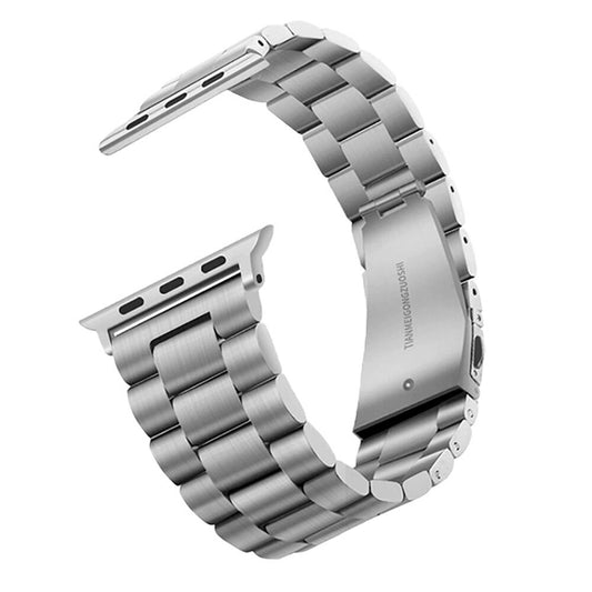 Apple Watch 40mm Zore Band-04 Metal Kordon Gümüş
