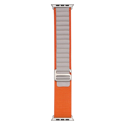 Apple Watch 40mm Zore Band-74 Hasır Kordon Turuncu-Starlight