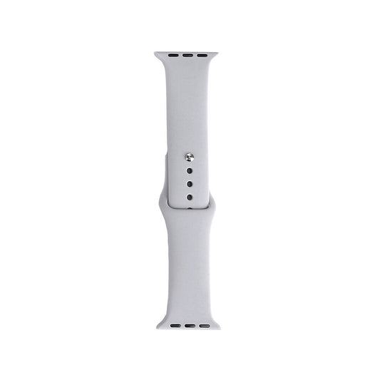 Apple Watch 42mm Band Serisi Klasik Kordon Silikon Strap Kayış Cloud Gray