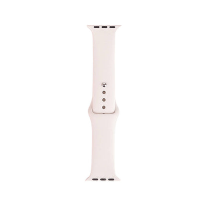 Apple Watch 42mm Band Serisi Klasik Kordon Silikon Strap Kayış Antique White