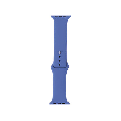 Apple Watch 42mm Band Serisi Klasik Kordon Silikon Strap Kayış İce Sea Blue