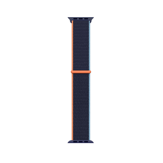 Apple Watch 42mm Kordon Band-03 Serisi Hasır Strap Kayış Deep Navy