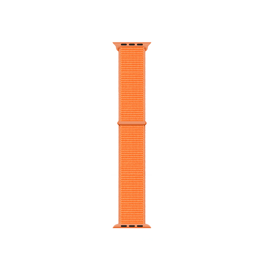 Apple Watch 42mm Kordon Band-03 Serisi Hasır Strap Kayış Papaya
