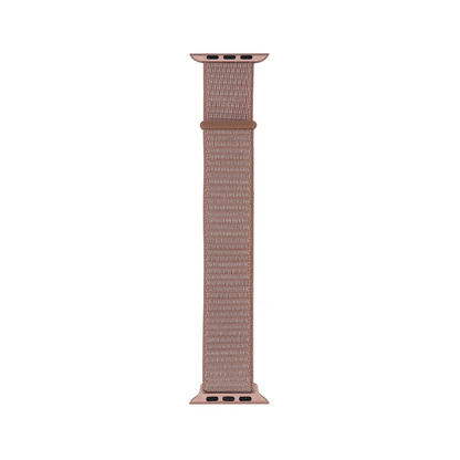 Apple Watch 42mm Kordon Band-03 Serisi Hasır Strap Kayış Koyu Siyah